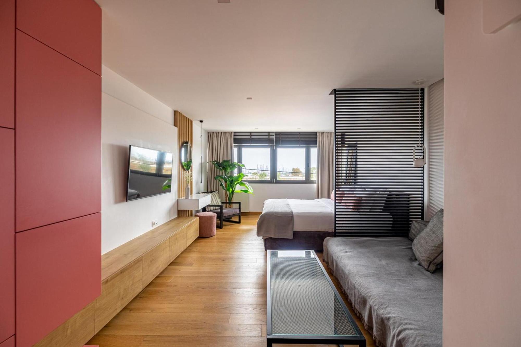 Earth Boutique Apartments Next To Stavros Niarchos Athén Kültér fotó