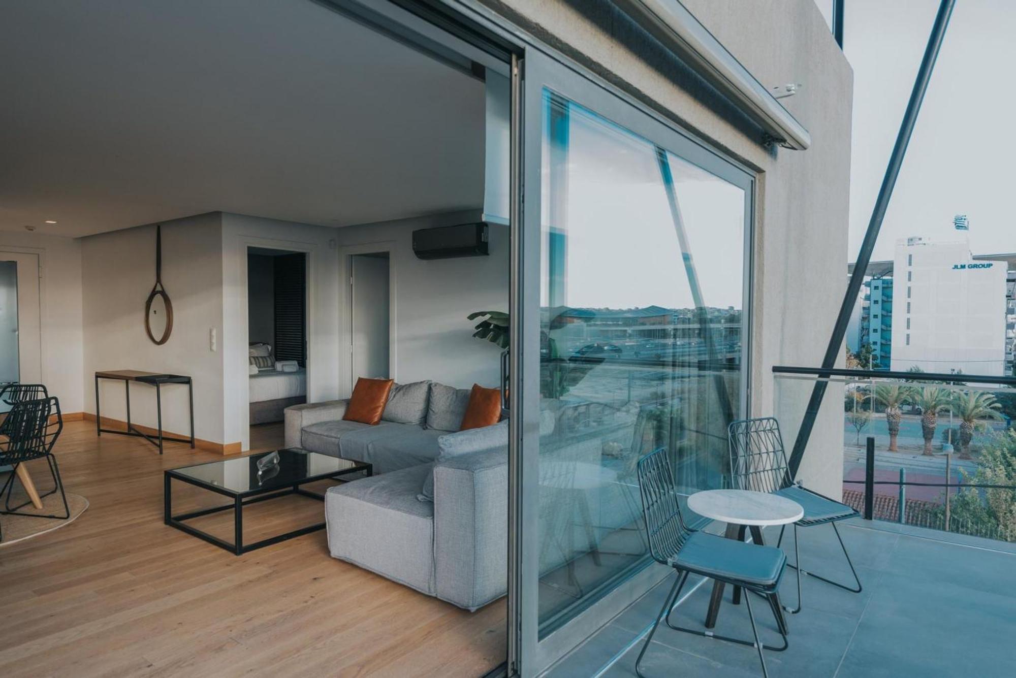 Earth Boutique Apartments Next To Stavros Niarchos Athén Kültér fotó