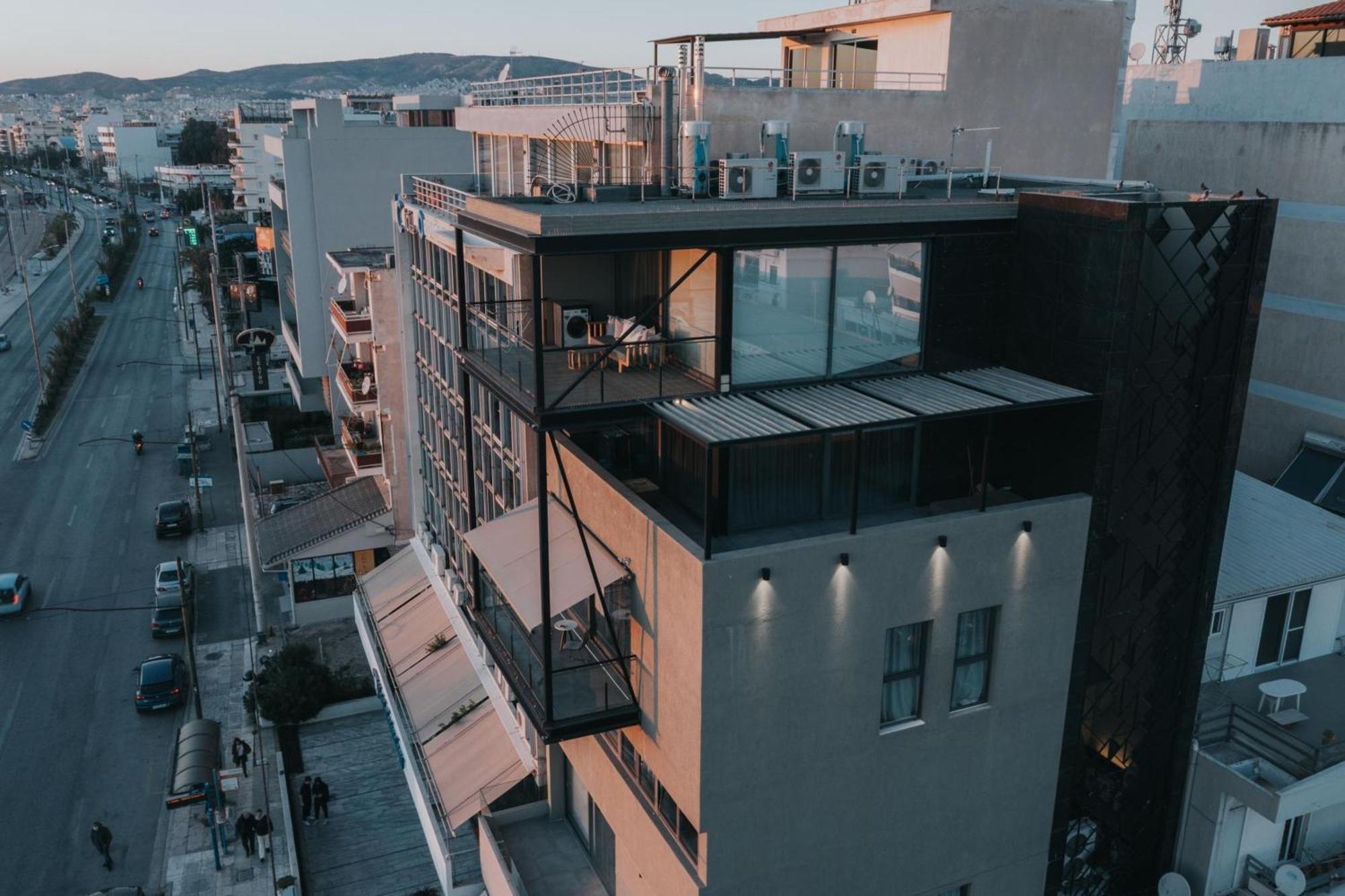 Earth Boutique Apartments Next To Stavros Niarchos Athén Kültér fotó