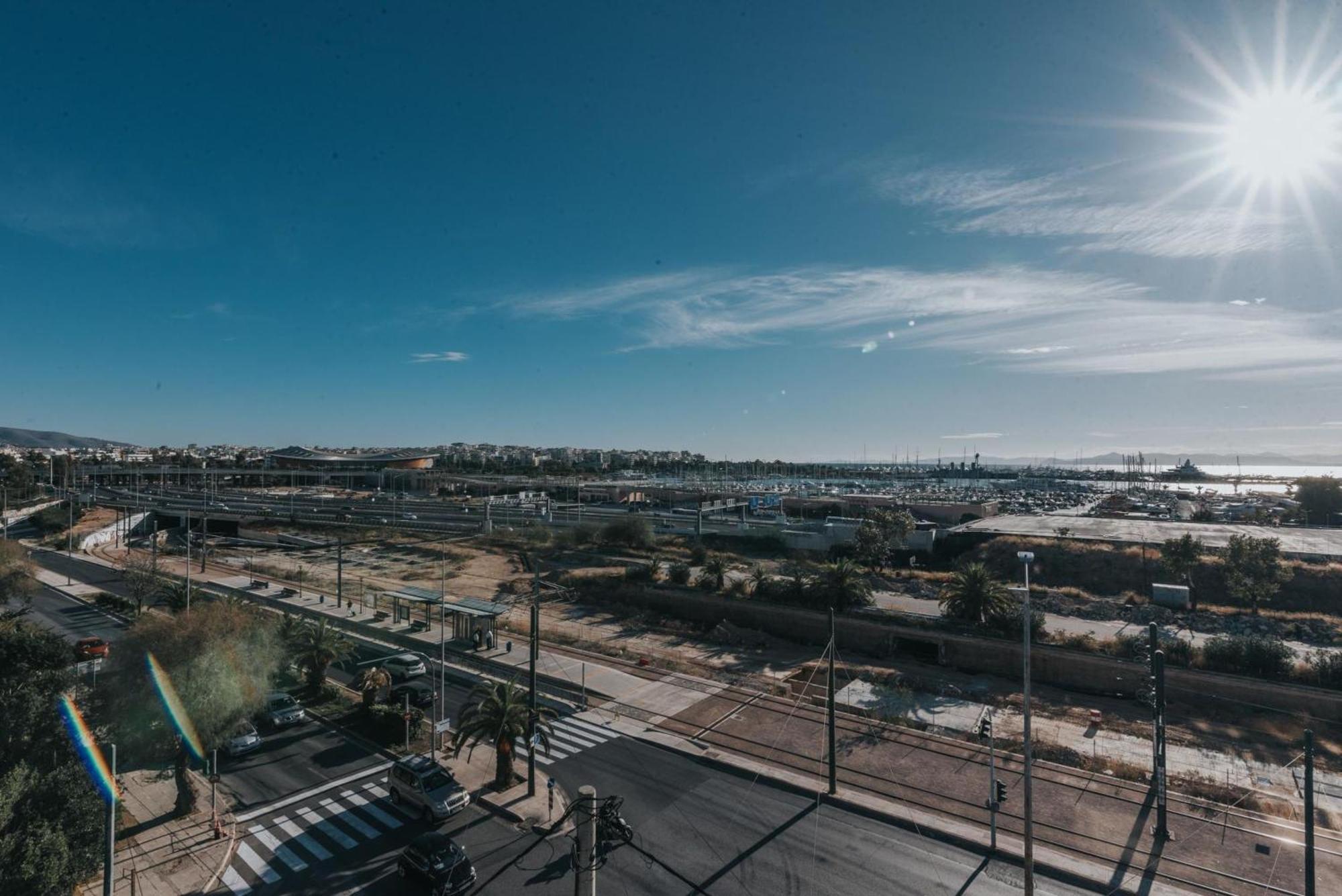 Earth Boutique Apartments Next To Stavros Niarchos Athén Kültér fotó