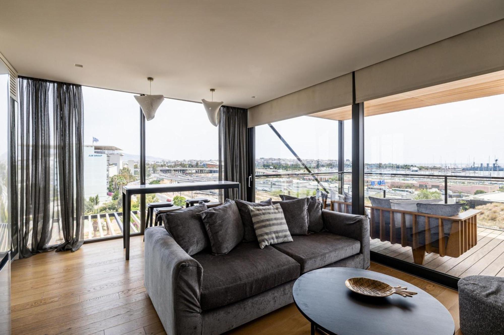 Earth Boutique Apartments Next To Stavros Niarchos Athén Kültér fotó